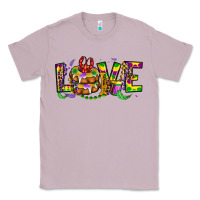 Lilac mardi gras love Classic Tee - OliviaCreatesArt