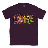 Plum mardi gras love Classic Tee - OliviaCreatesArt