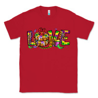 Red mardi gras love Classic Tee - OliviaCreatesArt