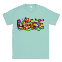 Seafoam mardi gras love Classic Tee - OliviaCreatesArt