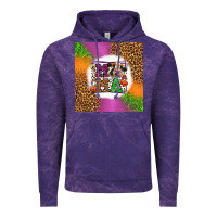 Cloud Purple halloween cow mama Vintage Hoodie - LillyAllenDesigns