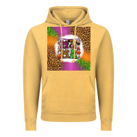 Vintage Mustard halloween cow mama Vintage Hoodie - LillyAllenDesigns