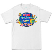 White Cure ableism not Autism Premium Tee - FaDigitalArtStudio