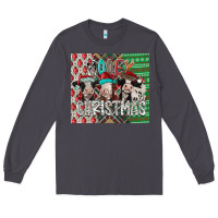 Smoke mooey Christmas Long Sleeve Tee - CowhideDigitalArt