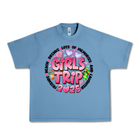 Pebble Blue Grils Trip 2025 Urban Heavy Tee - CowhideDigitalArt