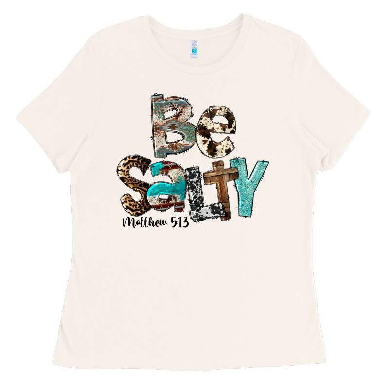 Be Salty Ladies Tee by FaDigitalArtStudio | Teevron