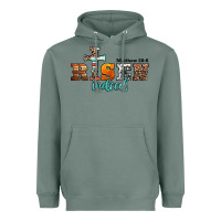 Sage he is risen indeed matthew 28 6 jesus christ easter Heavyweight Hoodie - Jasminsmagicworld