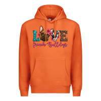 Carrot love french bulldogs Premium Hoodie - Artiststas