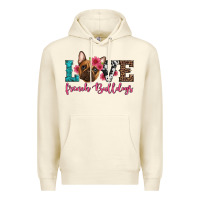 Sandshell love french bulldogs Premium Hoodie - Artiststas