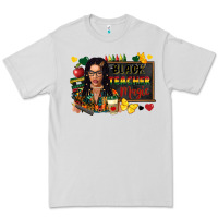 Dove Grey Juneteenth black teacher magic Premium Tee - FaDigitalArtStudio