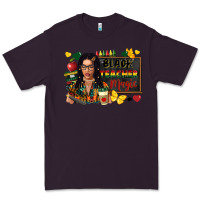 Plum Juneteenth black teacher magic Premium Tee - FaDigitalArtStudio
