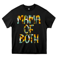 Black Mama of Both Heavy Core Tee - CowCowDesign