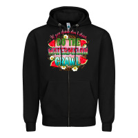 Black if you drink don't drive do the watermelon crawl Zipper Hoodie - RanaPortraitStore