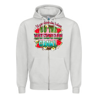 Dove Grey if you drink don't drive do the watermelon crawl Zipper Hoodie - RanaPortraitStore