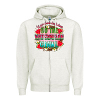 Oatmeal Heather if you drink don't drive do the watermelon crawl Zipper Hoodie - RanaPortraitStore