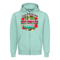 Seafoam if you drink don't drive do the watermelon crawl Zipper Hoodie - RanaPortraitStore
