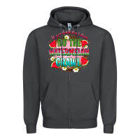 Smoke if you drink don't drive do the watermelon crawl Zipper Hoodie - RanaPortraitStore