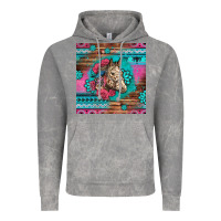 Cloud Rock floral horse Vintage Hoodie - LillyAllenDesigns