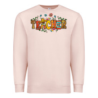 Pale Pink spanish teacher Premium Sweatshirt - RanaPortraitStore