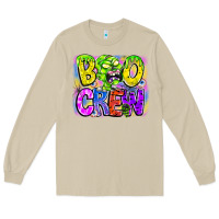 Mushroom boo crew Long Sleeve Tee - CowhideDigitalArt