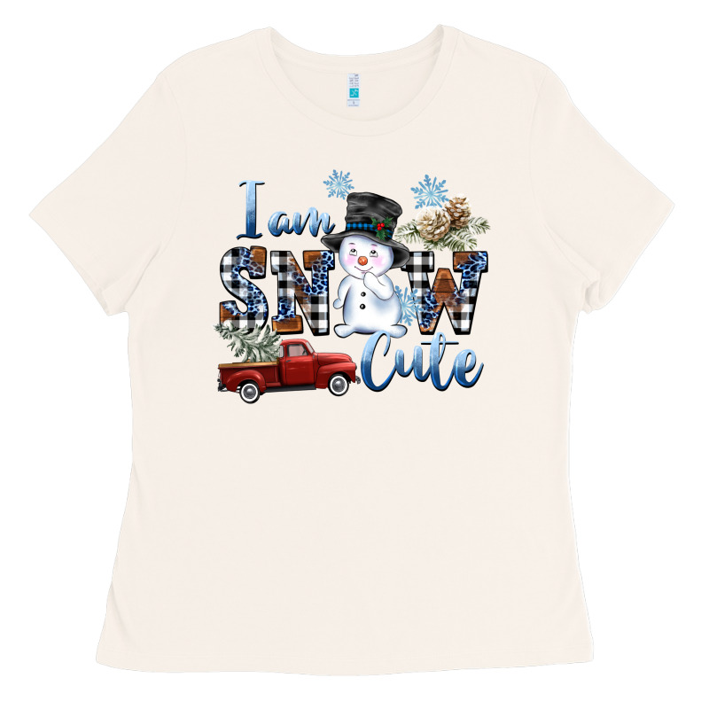 I Am Snow Cute Ladies Tee by FaDigitalArtStudio | Teevron