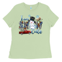 Matcha I am Snow Cute Ladies Tee - FaDigitalArtStudio