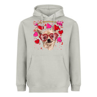 Moon Dust valentine's day  chihuahua Heavyweight Hoodie - RanaPortraitStore