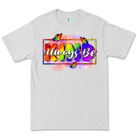 Dove Grey Always be kind Premium Tee - FaDigitalArtStudio