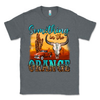 Charcoal Heather something in the orange Classic Tee - OliviaCreatesArt