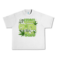 Lunar Rock i'm not high enough for Urban Heavy Tee - CowhideDigitalArt