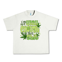 Pistachio i'm not high enough for Urban Heavy Tee - CowhideDigitalArt