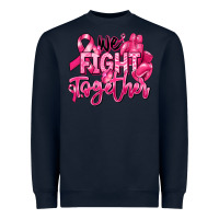 Navy we fight together breast cancer Heavyweight Sweatshirt - RanaPortraitStore