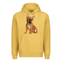 Antique Gold french bulldog Premium Hoodie - Artiststas