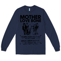 Navy mother love bone Long Sleeve Tee - artisFamous