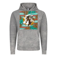Cloud Rock western mustang horse Vintage Hoodie - LillyAllenDesigns