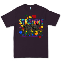 Plum straight against hate Premium Tee - FaDigitalArtStudio