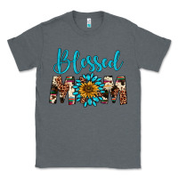 Charcoal Heather blessed mom Classic Tee - Artiststas