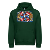 Forest Green 4th of July Pinwheel Urban Hoodie - Jasminsmagicworld