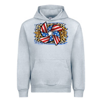 Heather Grey 4th of July Pinwheel Urban Hoodie - Jasminsmagicworld