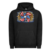 Pigment Black 4th of July Pinwheel Urban Hoodie - Jasminsmagicworld