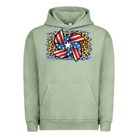 Pigment Oil Green 4th of July Pinwheel Urban Hoodie - Jasminsmagicworld