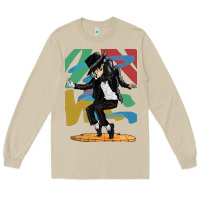 Mushroom michael jackson Long Sleeve Tee - artisFamous
