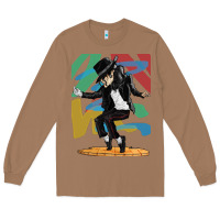 Toasted Coconut michael jackson Long Sleeve Tee - artisFamous