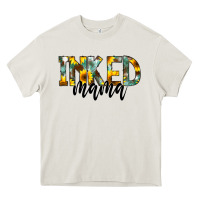 Cream Inked Mama Heavy Core Tee - CowCowDesign