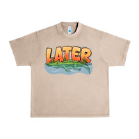 French Oak Later Urban Heavy Tee - CowhideDigitalArt