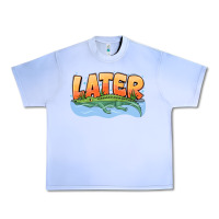 Grape Ice Later Urban Heavy Tee - CowhideDigitalArt