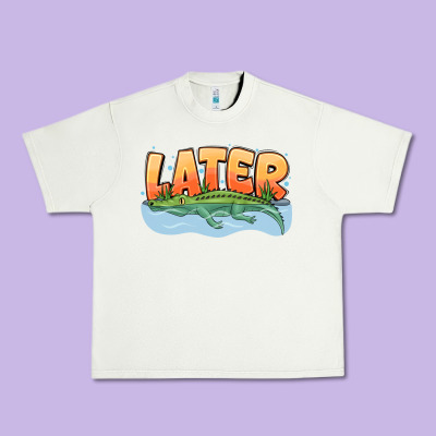 Later Urban Heavy Tee Designed By Cowhidedigitalart