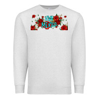 Oatmeal Heather viva mexico long live mexico Premium Sweatshirt - Jasminsmagicworld