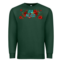 Sports Green viva mexico long live mexico Premium Sweatshirt - Jasminsmagicworld