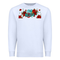 White viva mexico long live mexico Premium Sweatshirt - Jasminsmagicworld